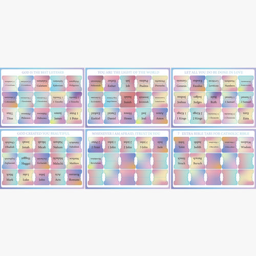 Bible Tabs Stickers