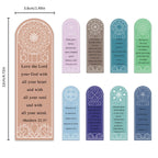 Bible Quote Paper Bookmarks Set (30 Pack)