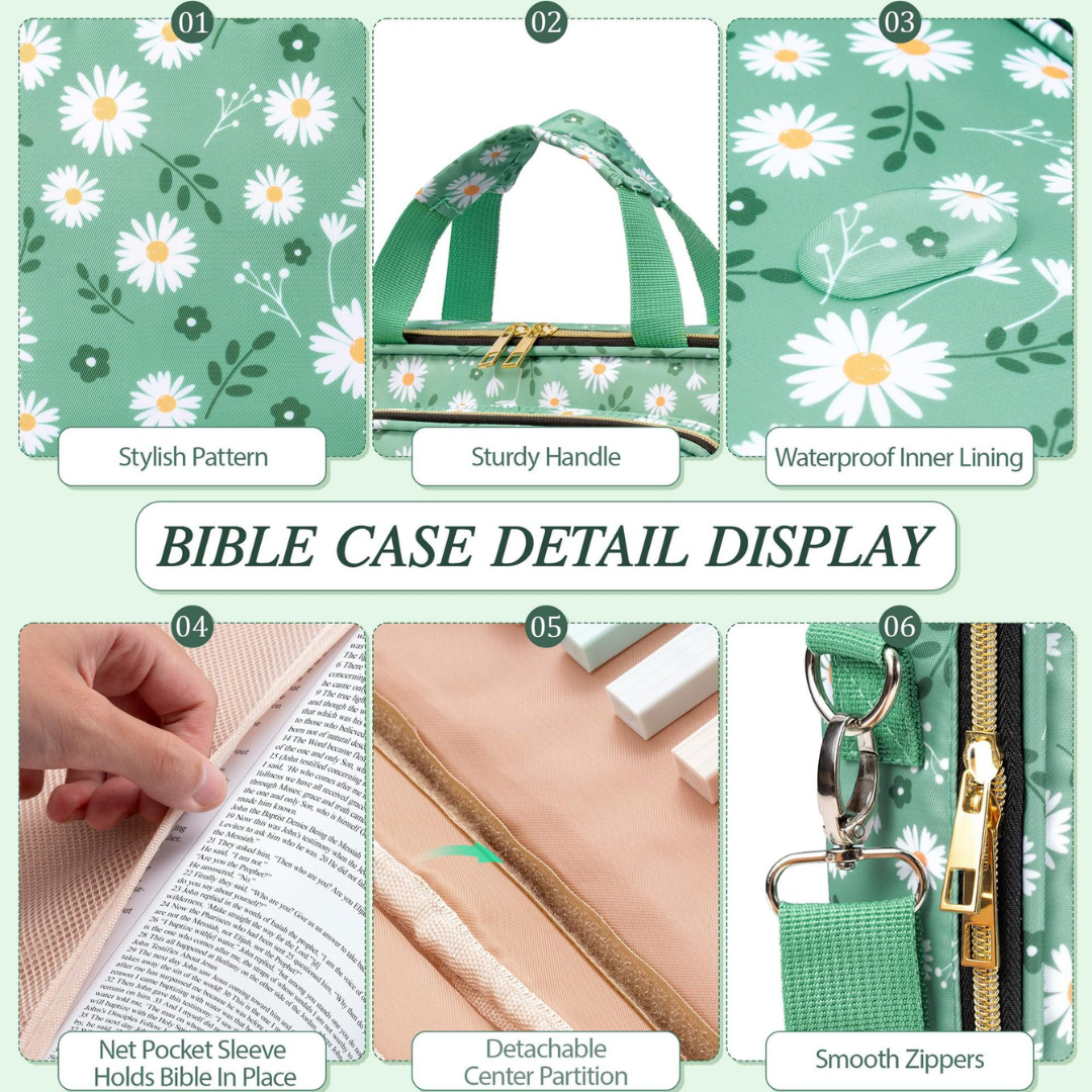 Dustproof Bible Carrying Case Set (23 Pcs Set)