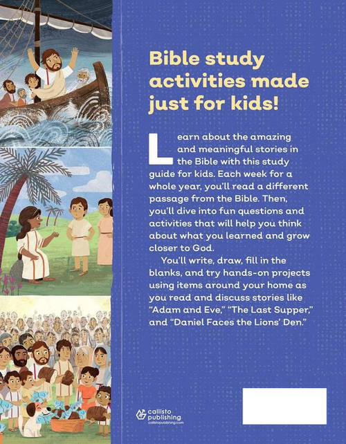 Bible Study Workbook for Kids: Lessons, Activities, Quizzes, and Questions