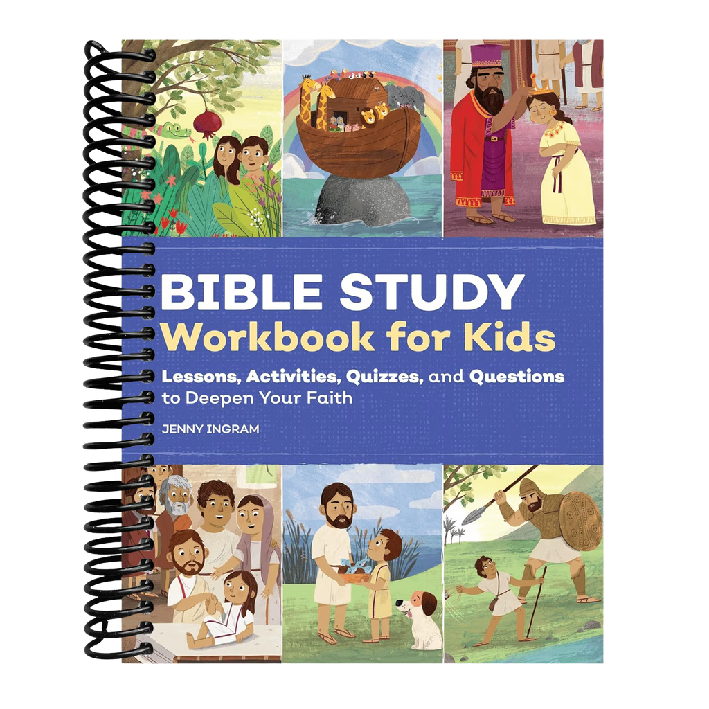 Bible Study Workbook for Kids: Lessons, Activities, Quizzes, and Questions